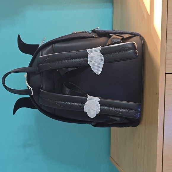 Loungefly Black Velvet Maleficent Backpack - Picture 2 of 5